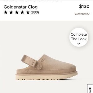 UGG Goldenstar Clogs NWT